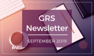 GRS Newsletter September 2019 - Newcastle Research Institute - Genesis Research Services