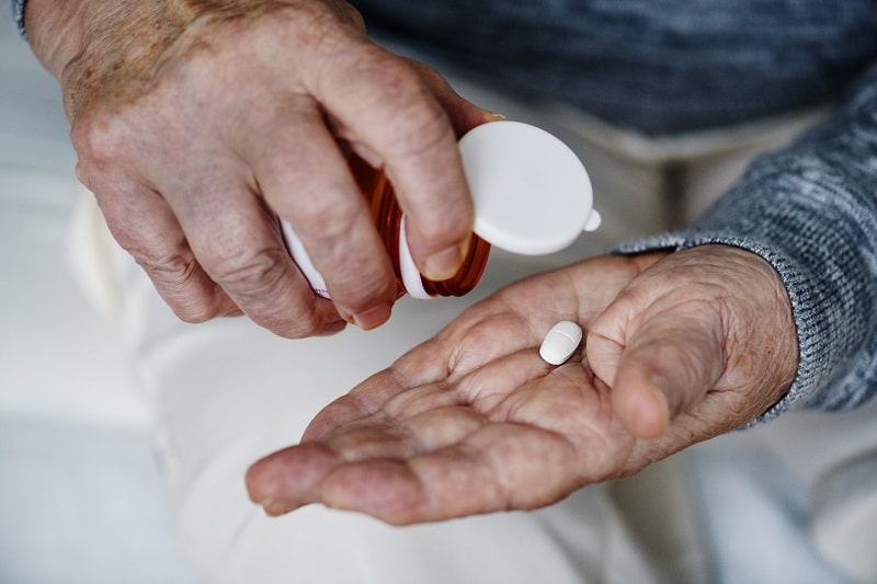 Clinical trial participant patient taking study treatment