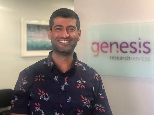 Genesis Research Services coordinator Mohamad