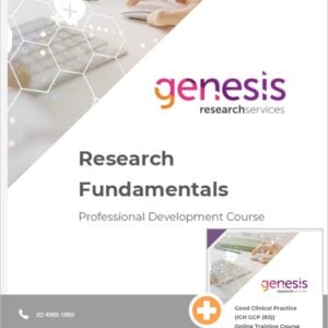 Education - Education,Online Education,Genesis Research Services Research Fundamentals Training Course plus Good Clinical Practice