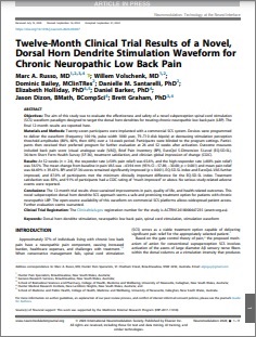 Subwave Clinical Trial Publication